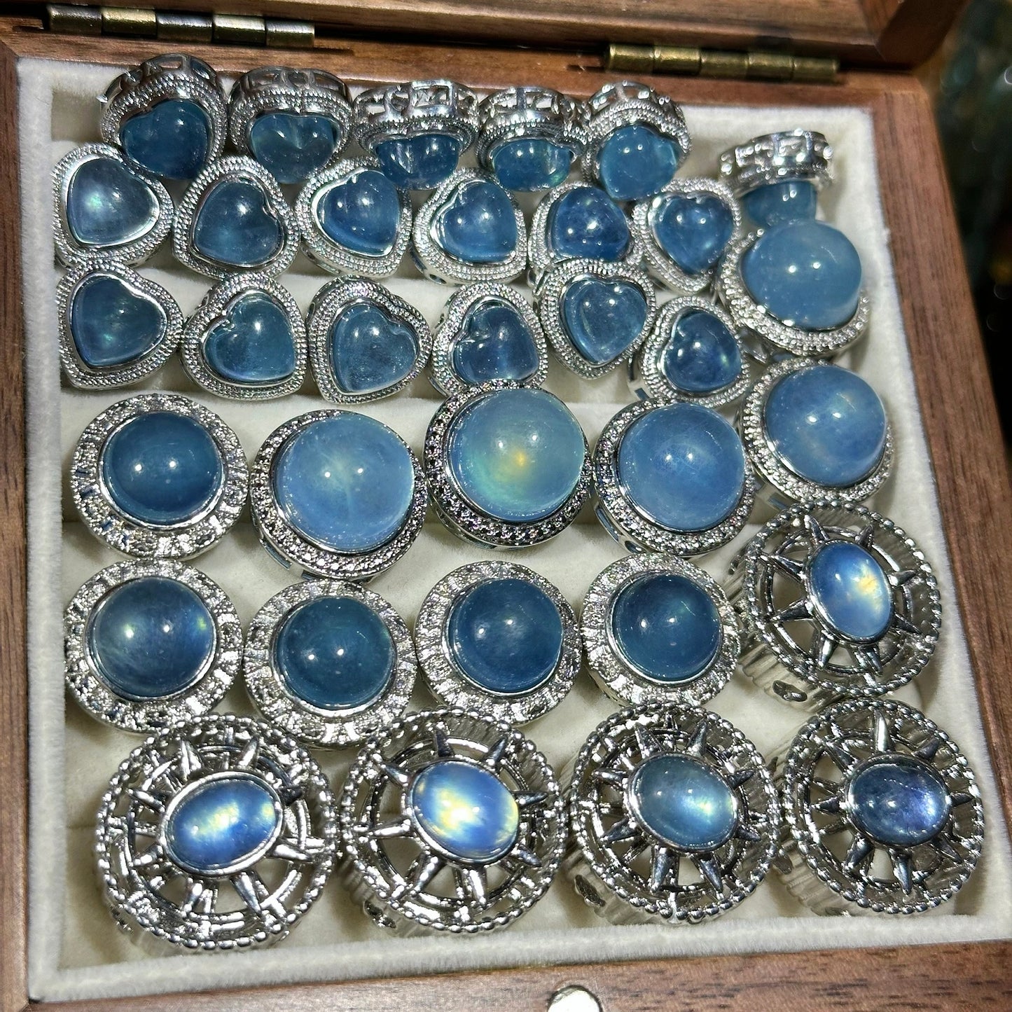 海蓝宝 爱心款 魔盒