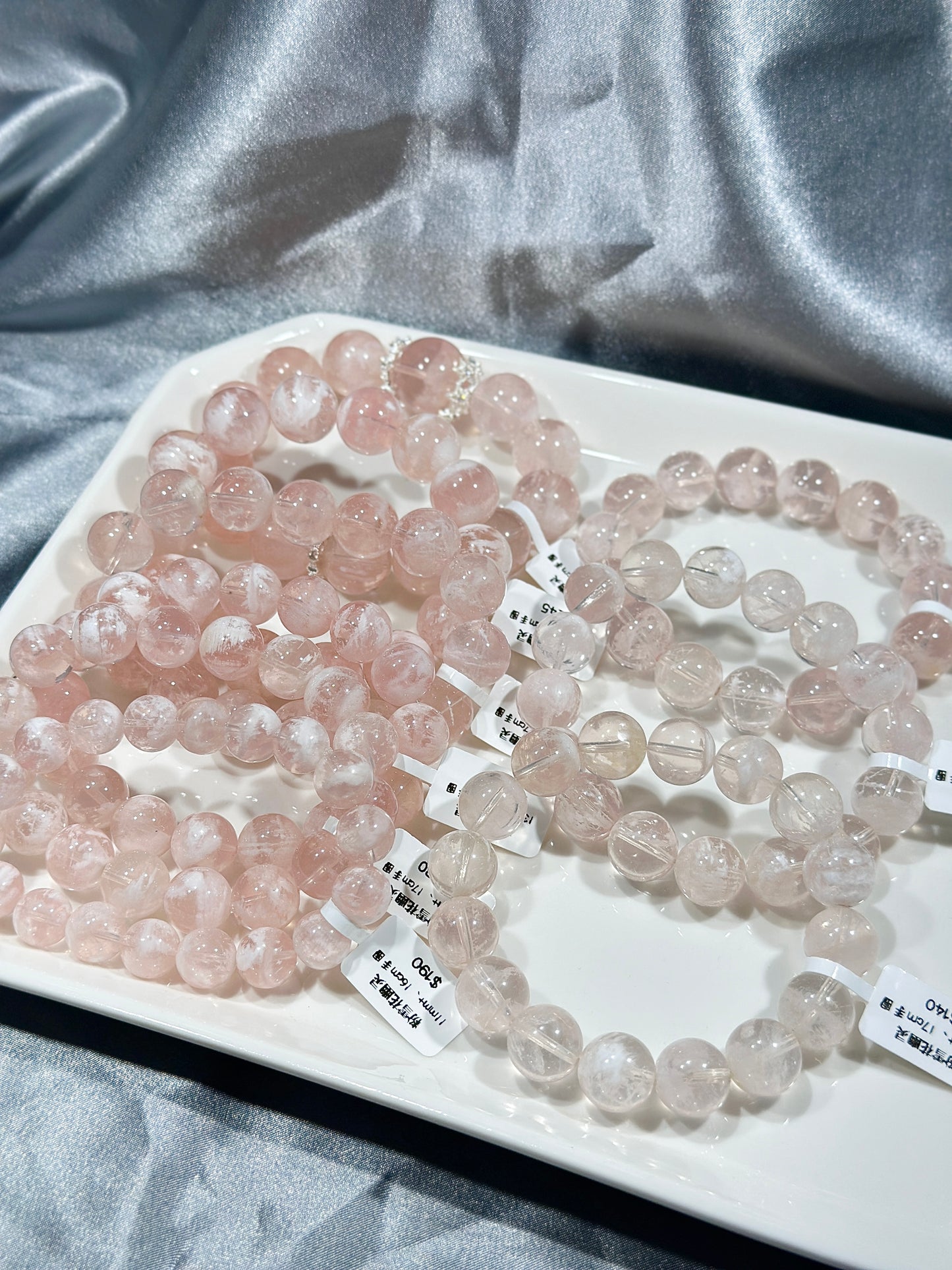 粉雪花幽灵水晶