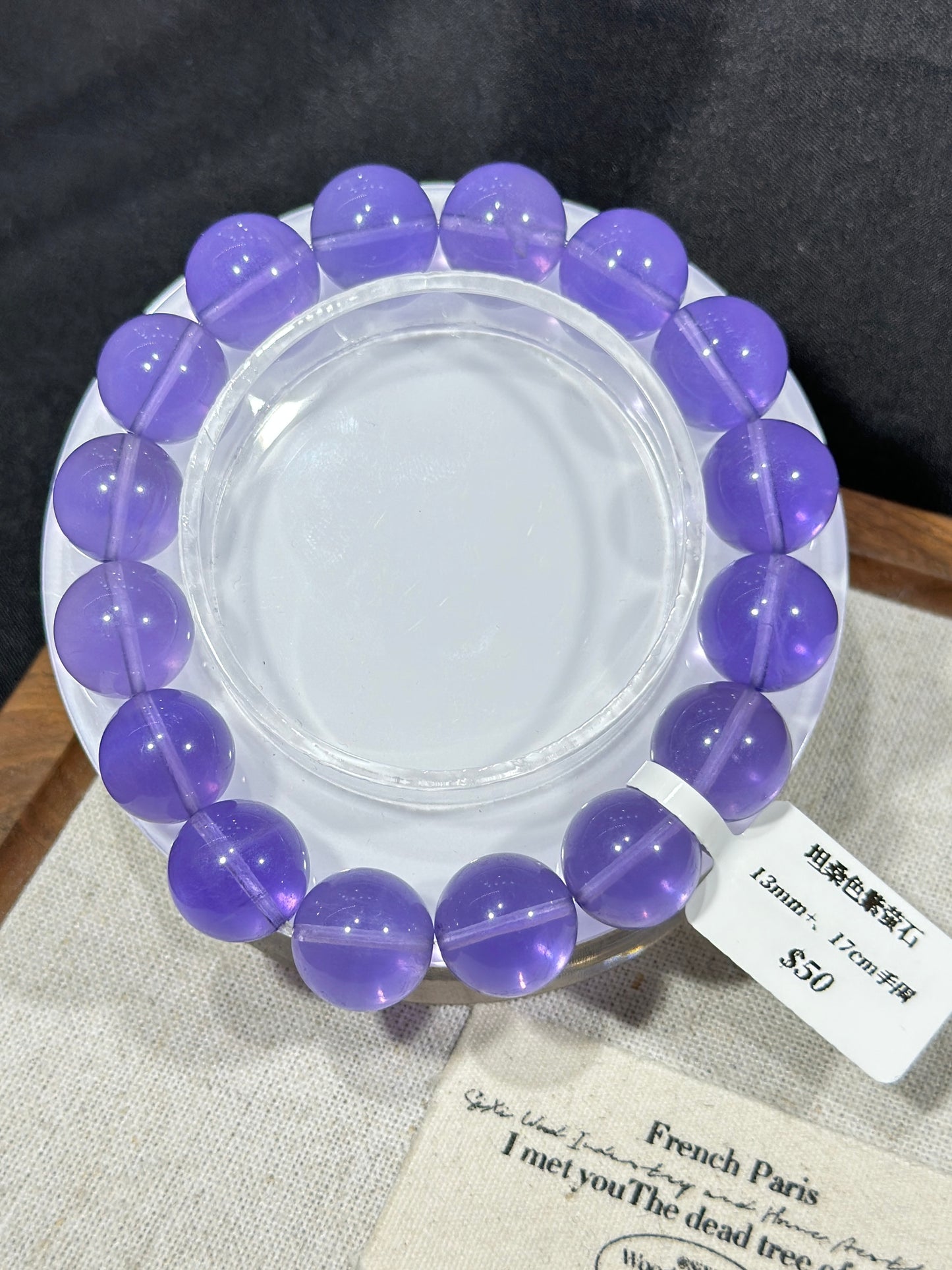 Tanzanite purple fluorite