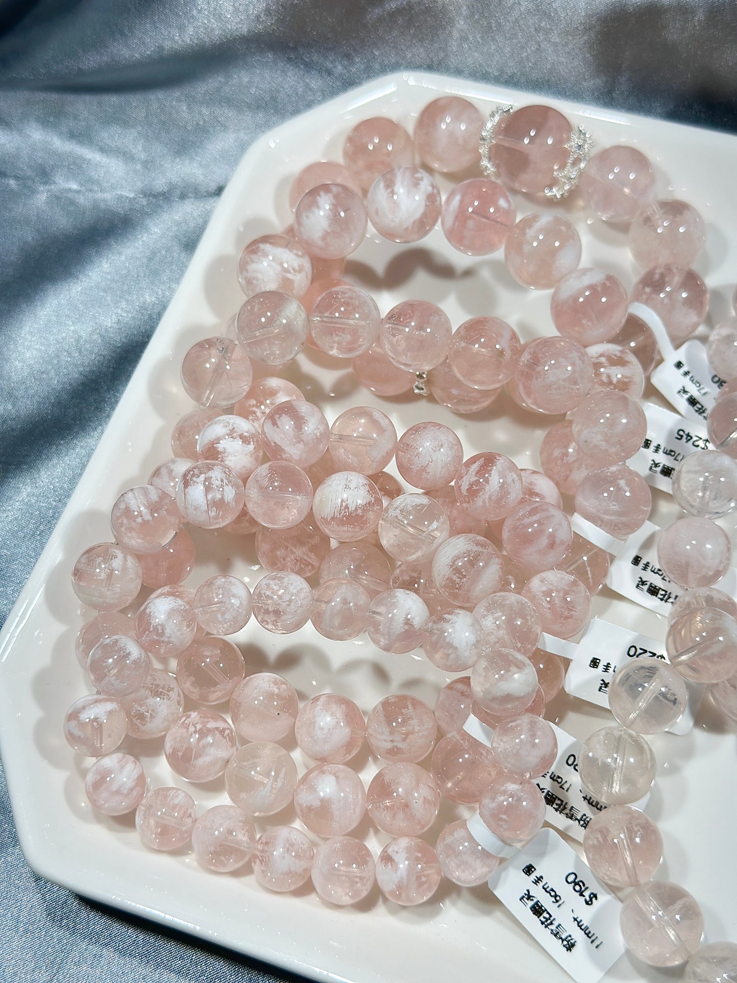 粉雪花幽灵水晶