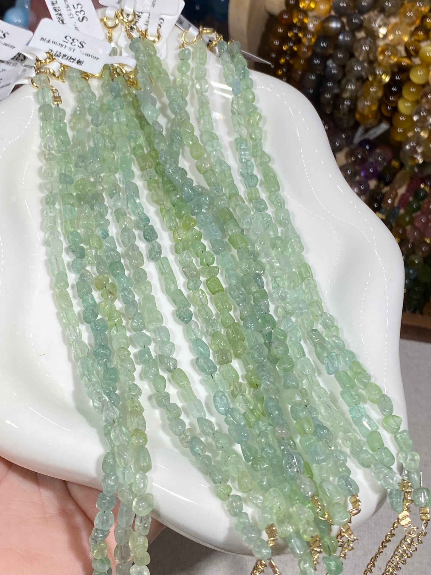 Mint green tourmaline