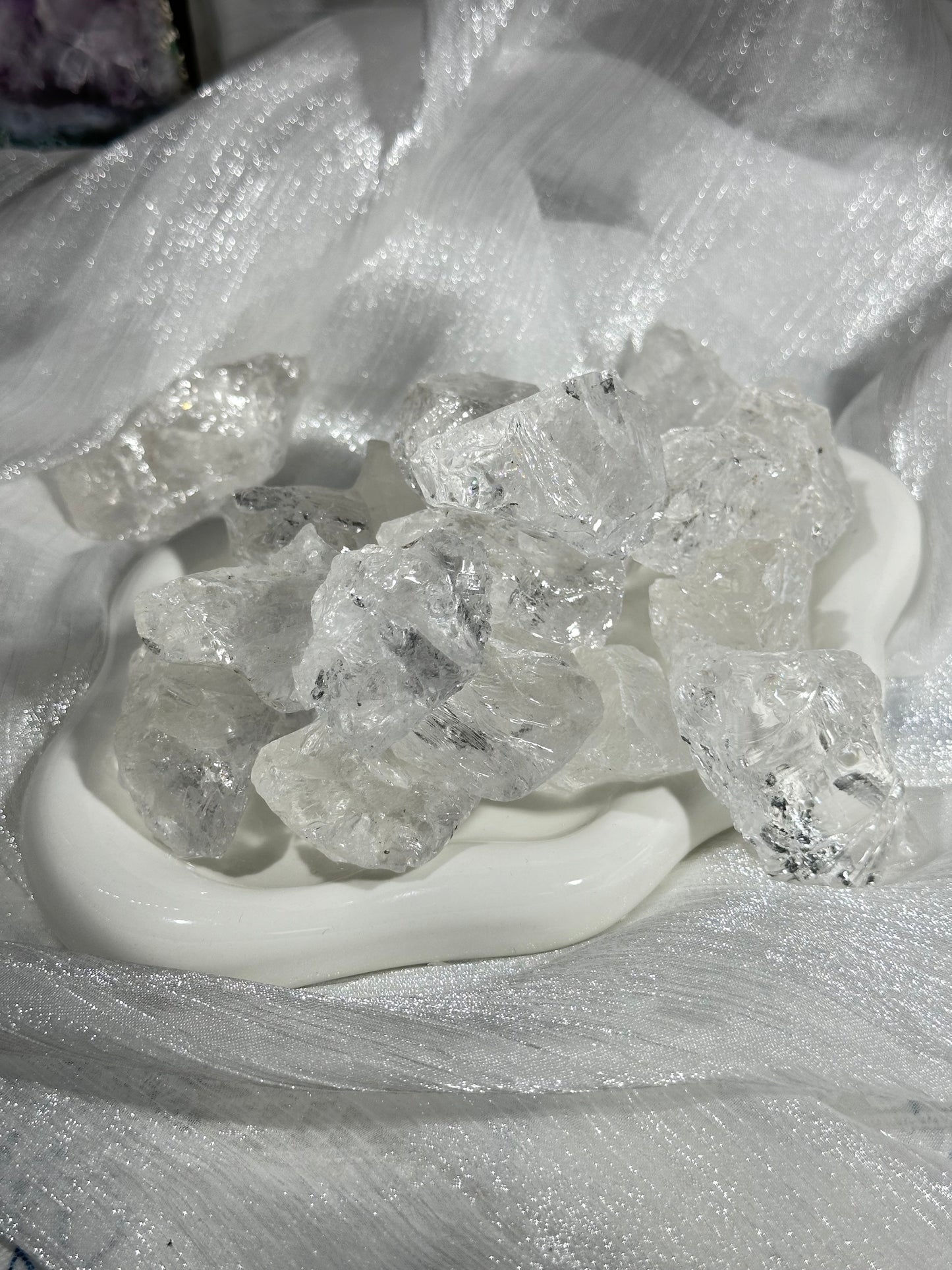 White Ase Crystal Block