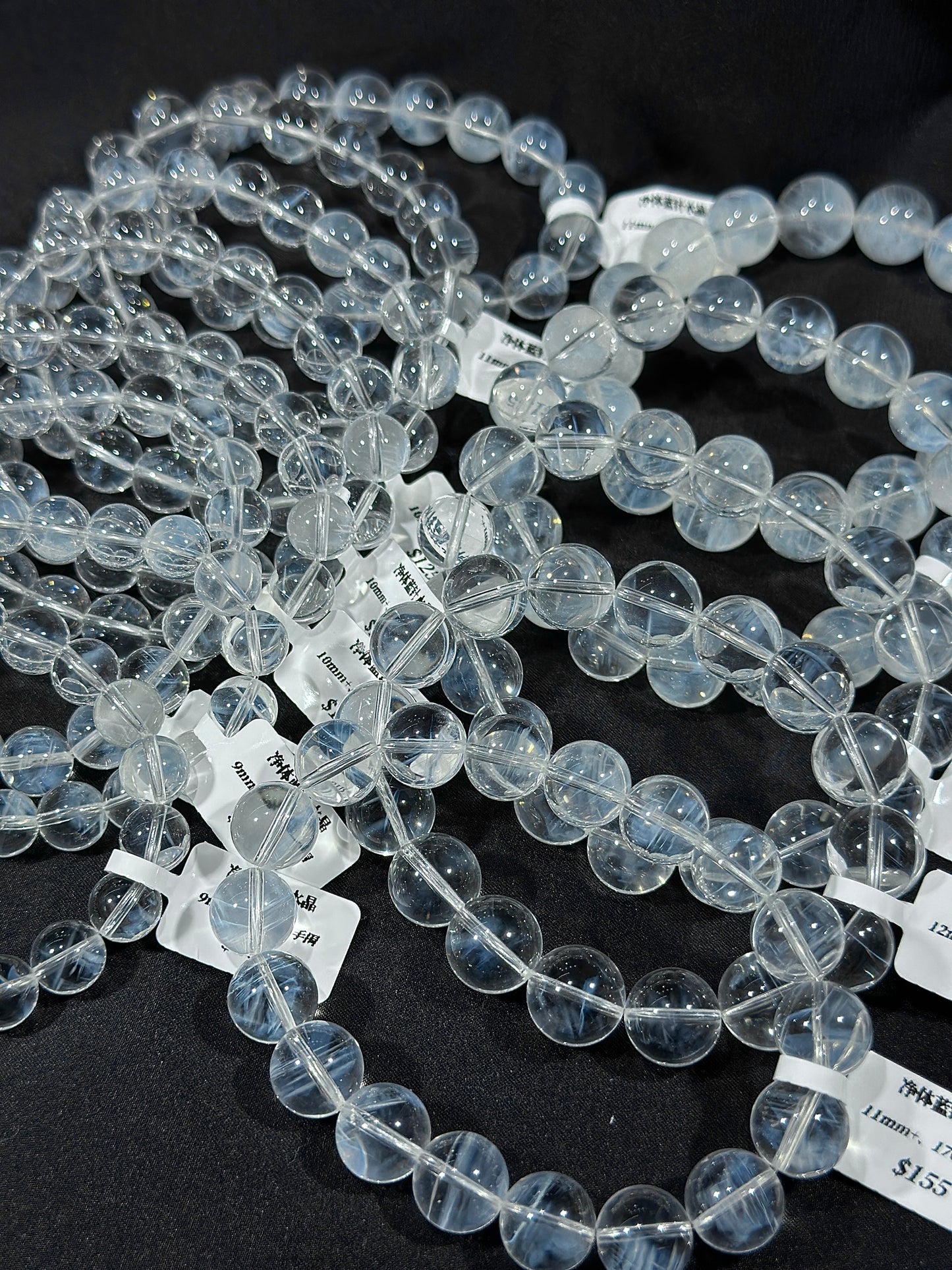 Pure blue needle crystal