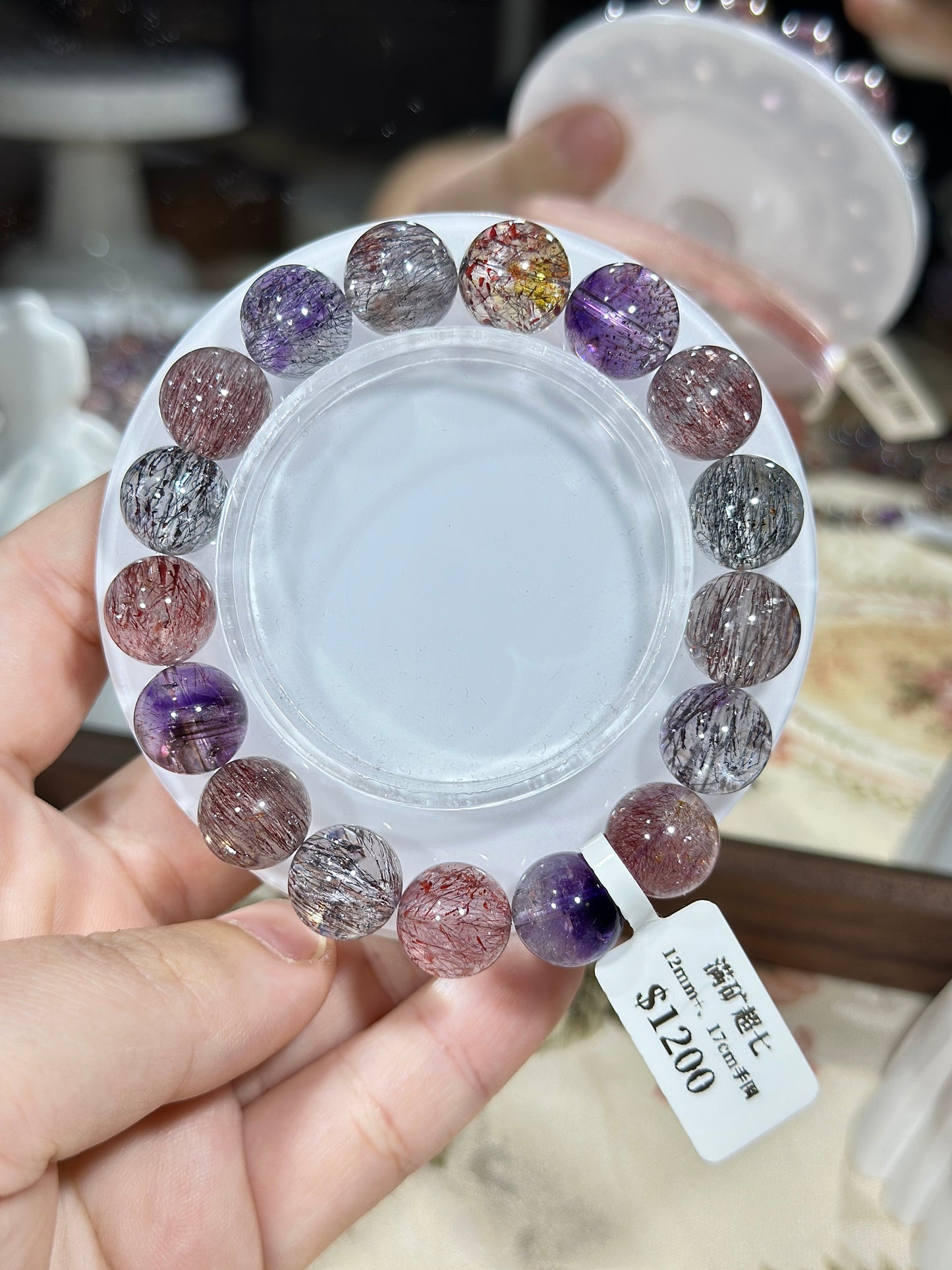 Full mineral super seven crystal
