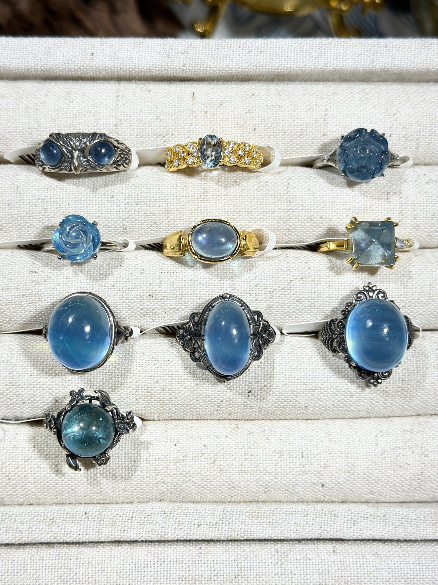 Aquamarine Ring S925 Silver