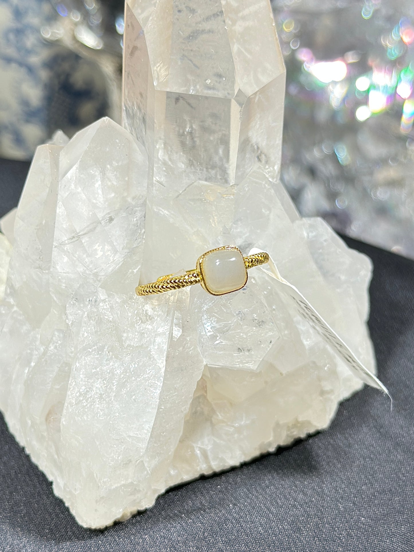 Hetian Jade S925 Silver Ring
