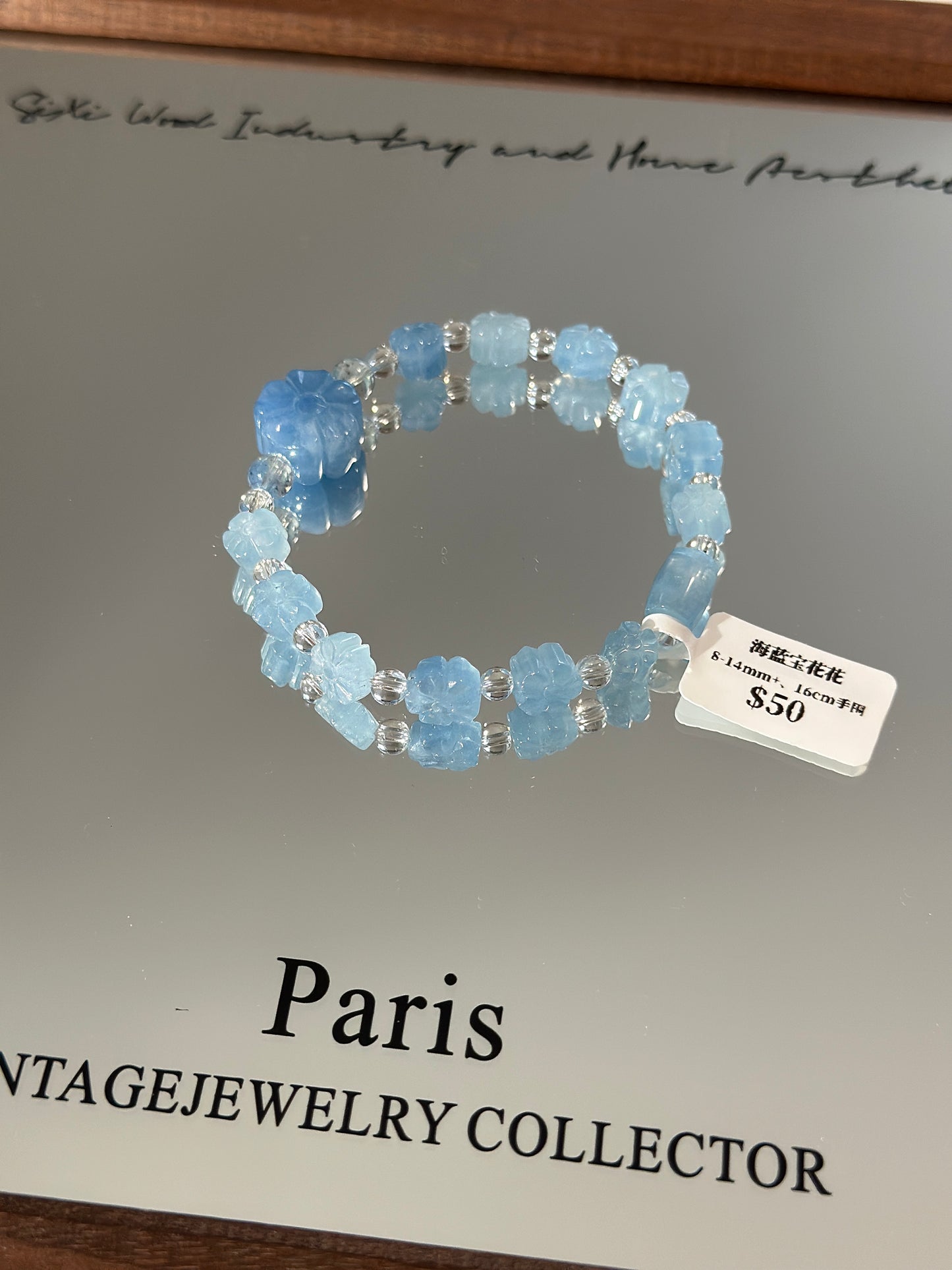 Aquamarine flower