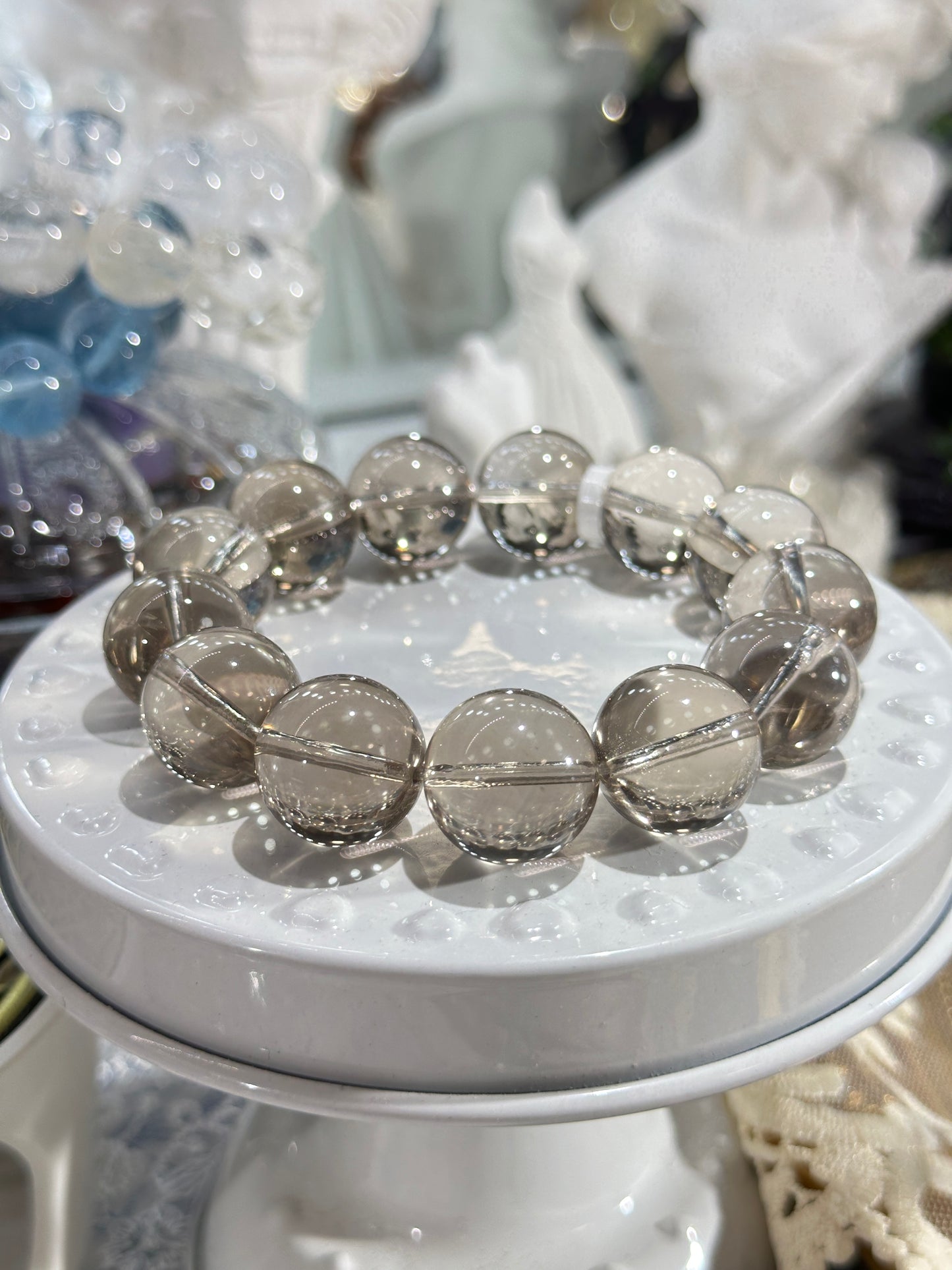 Oolong White Smoky Quartz
