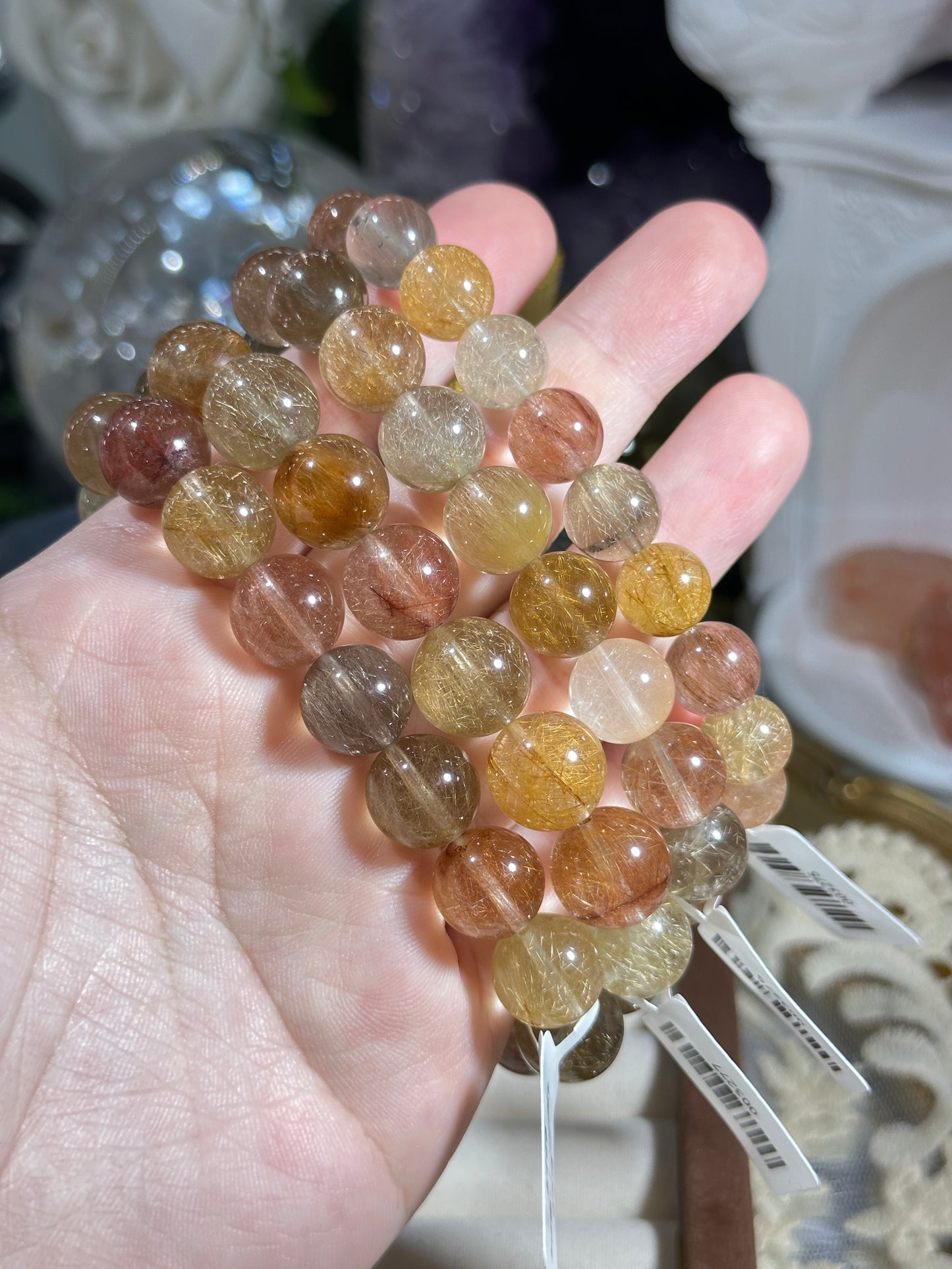 糖果色彩发晶