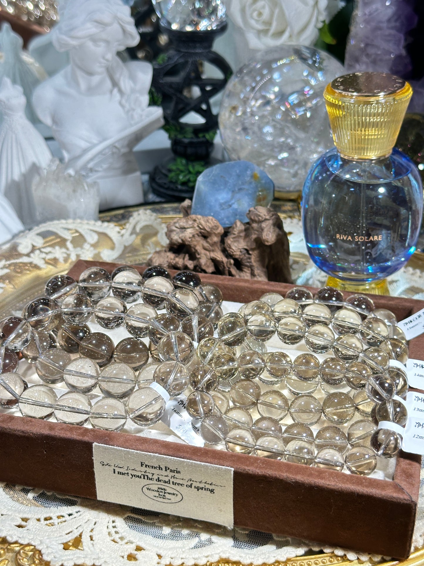 Oolong White Smoky Quartz