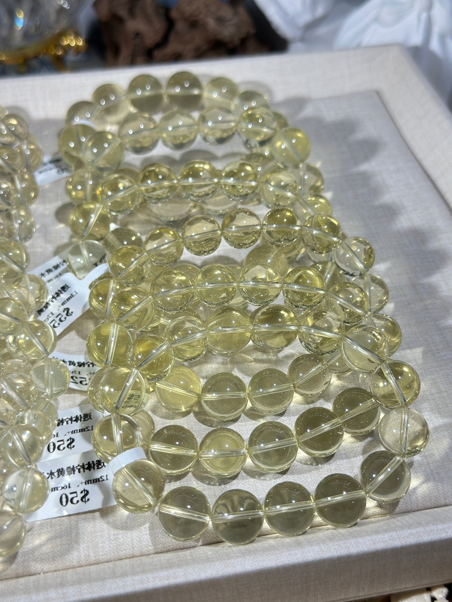 Clear lemon citrine