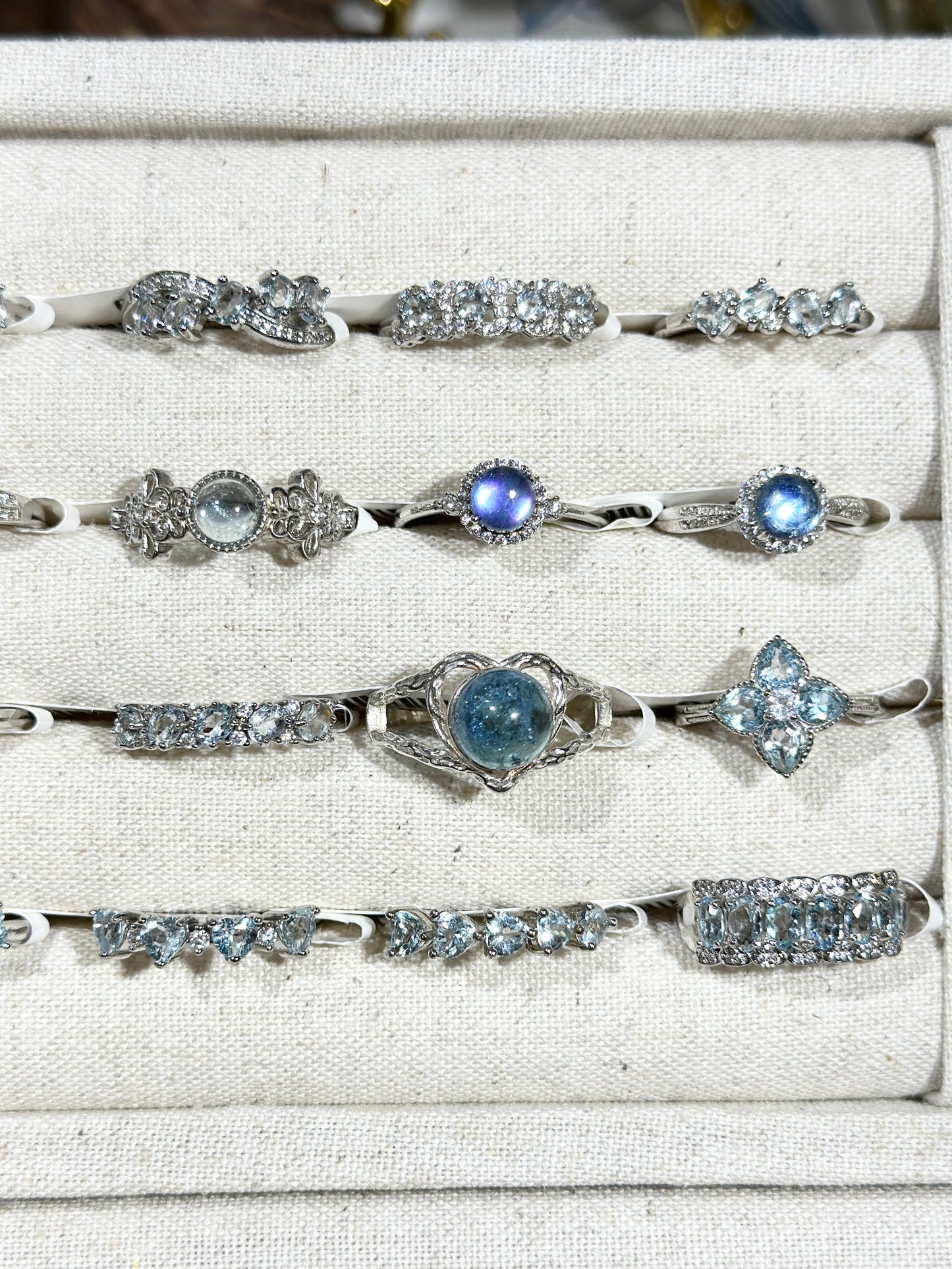 Aquamarine Ring S925 Silver