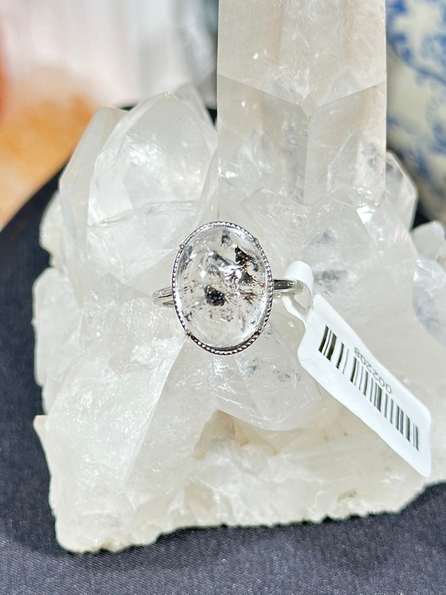 Black Shining Ring S925 Silver