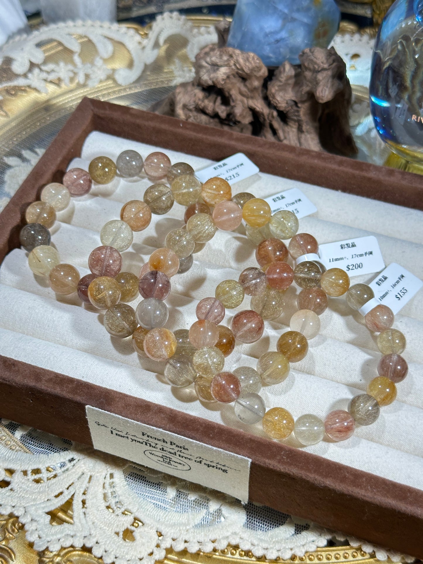 糖果色彩发晶