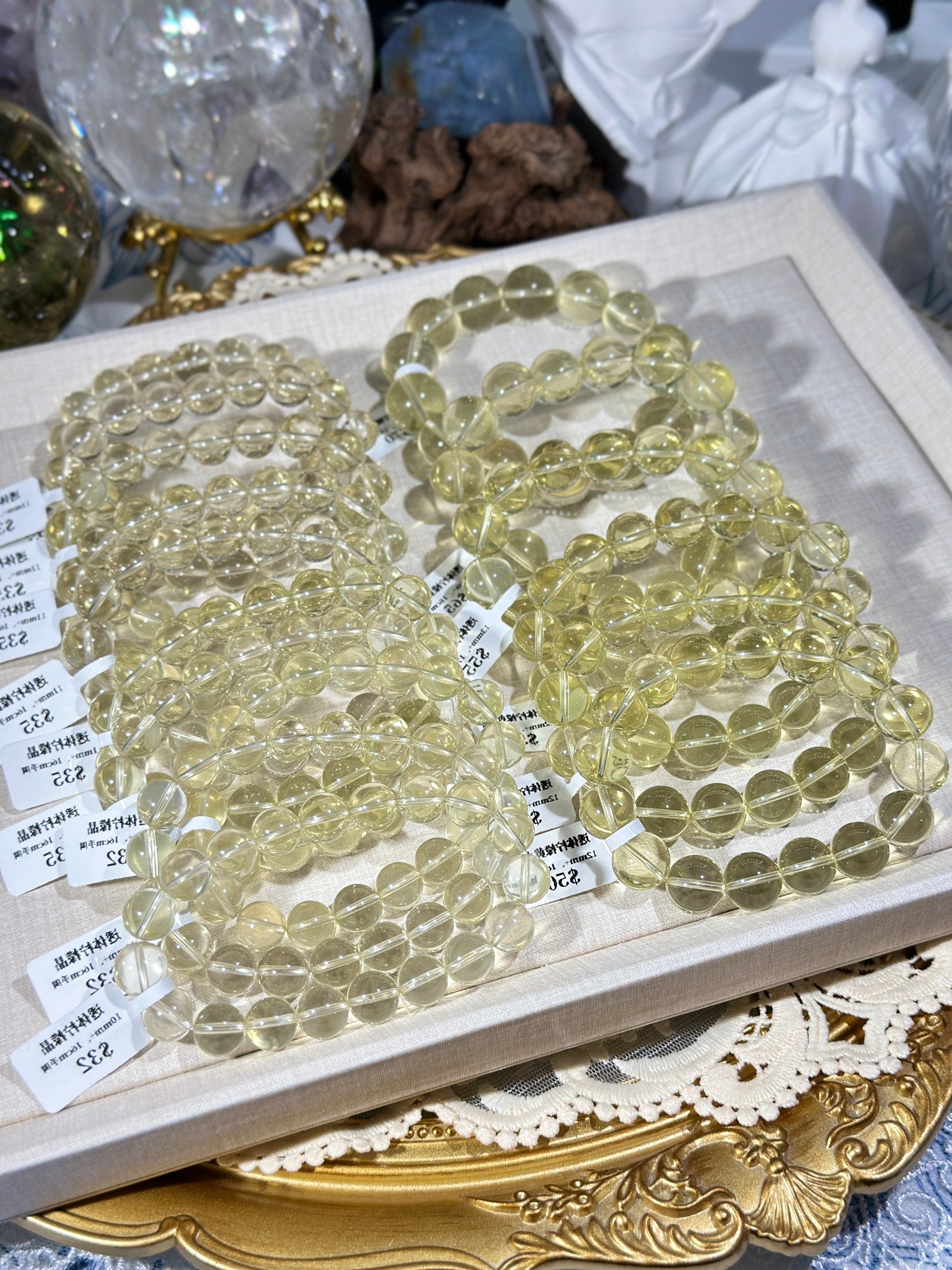 Clear lemon citrine