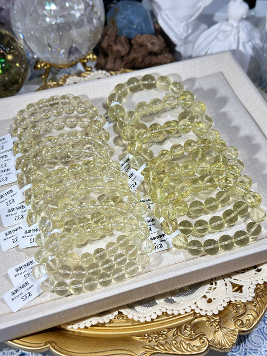 Clear lemon citrine