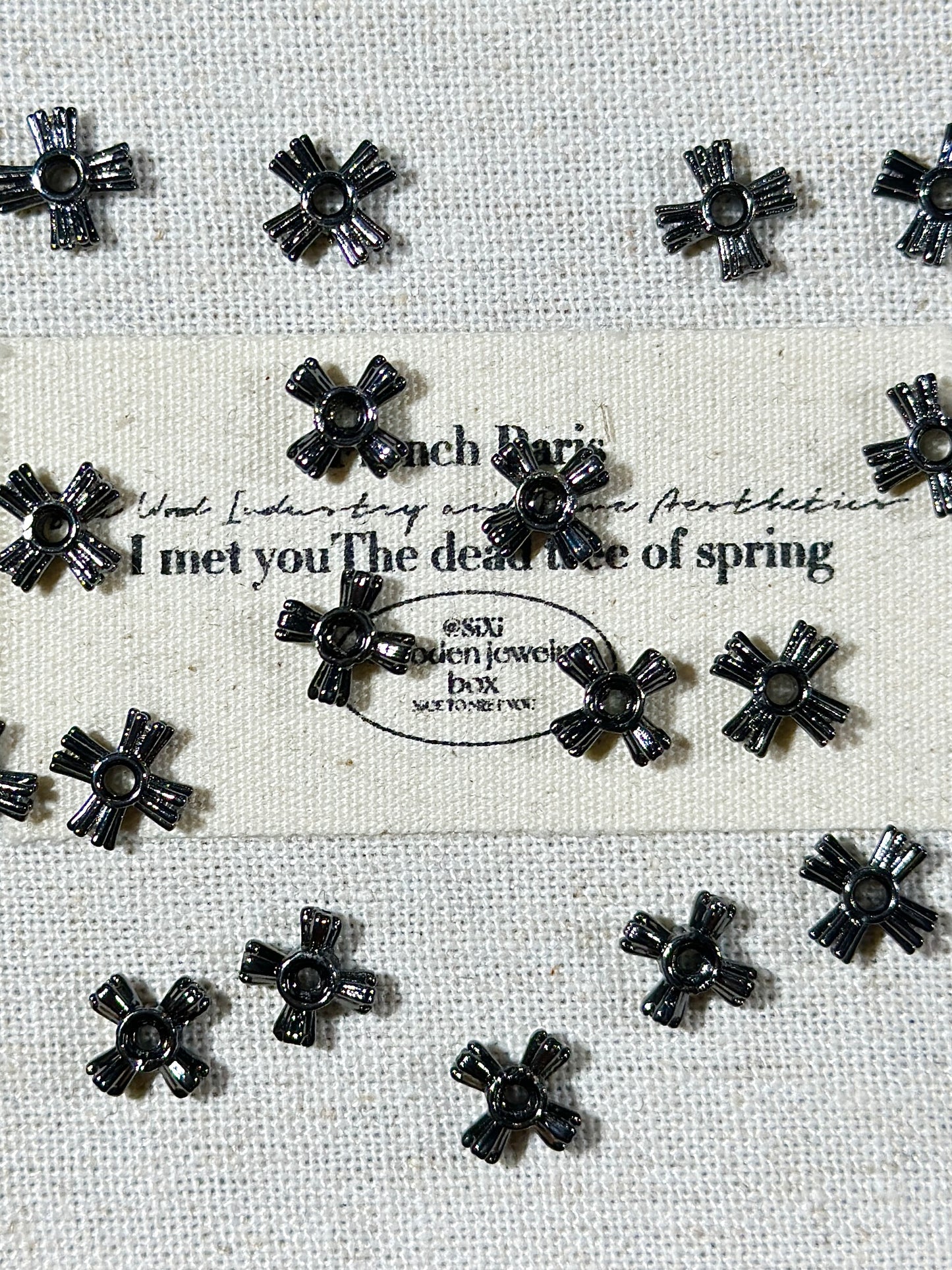 枪黑色8mm+十字隔片