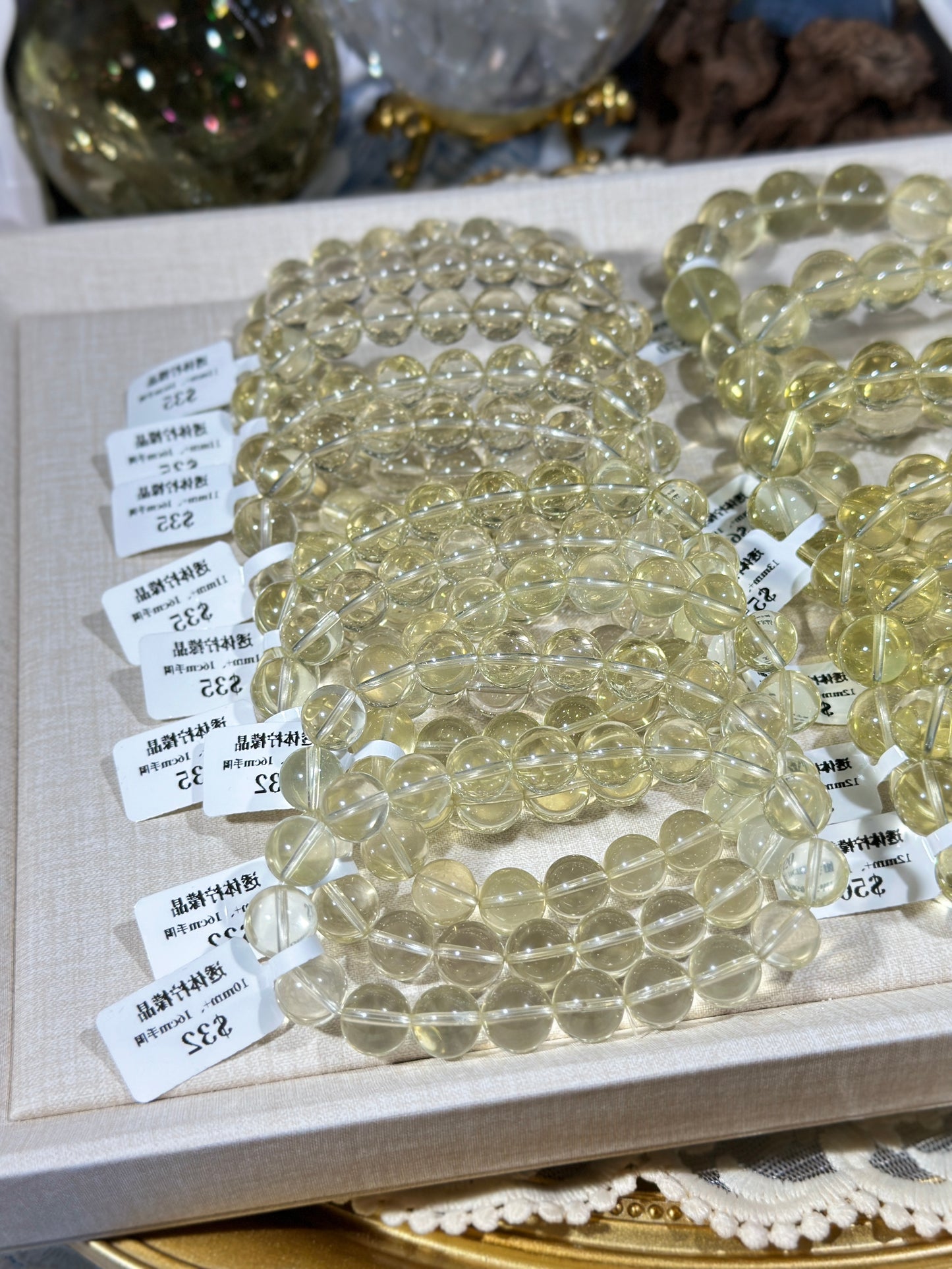 Clear lemon citrine