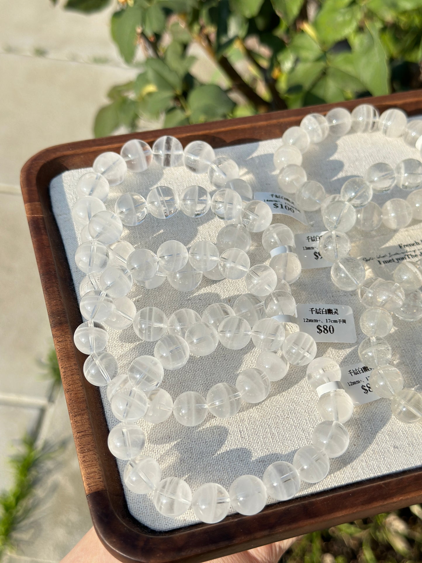 Thousand-layer white ghost crystal