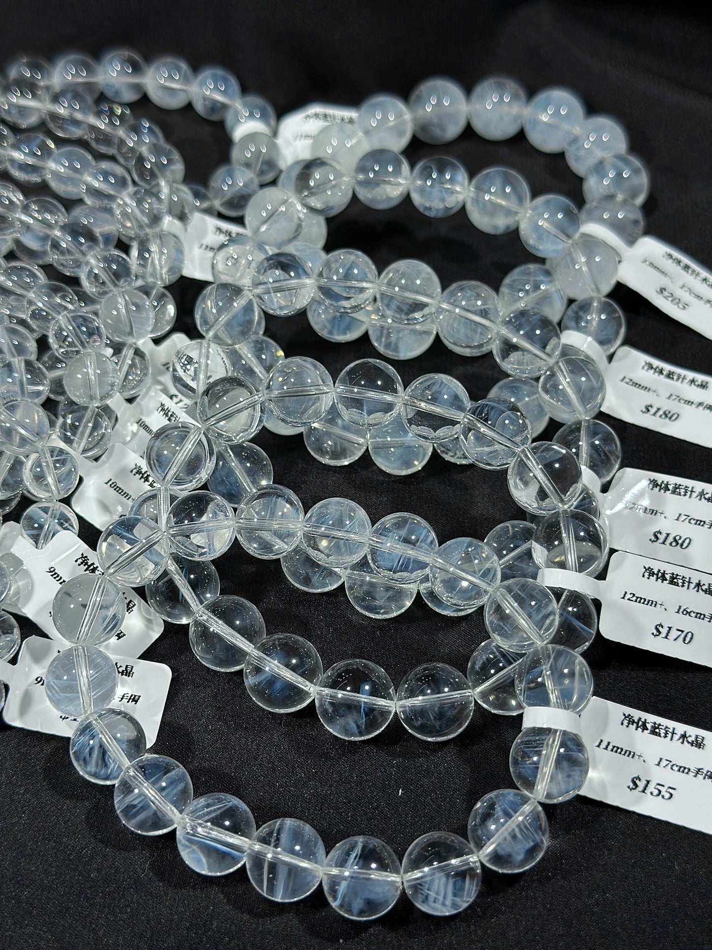 Pure blue needle crystal