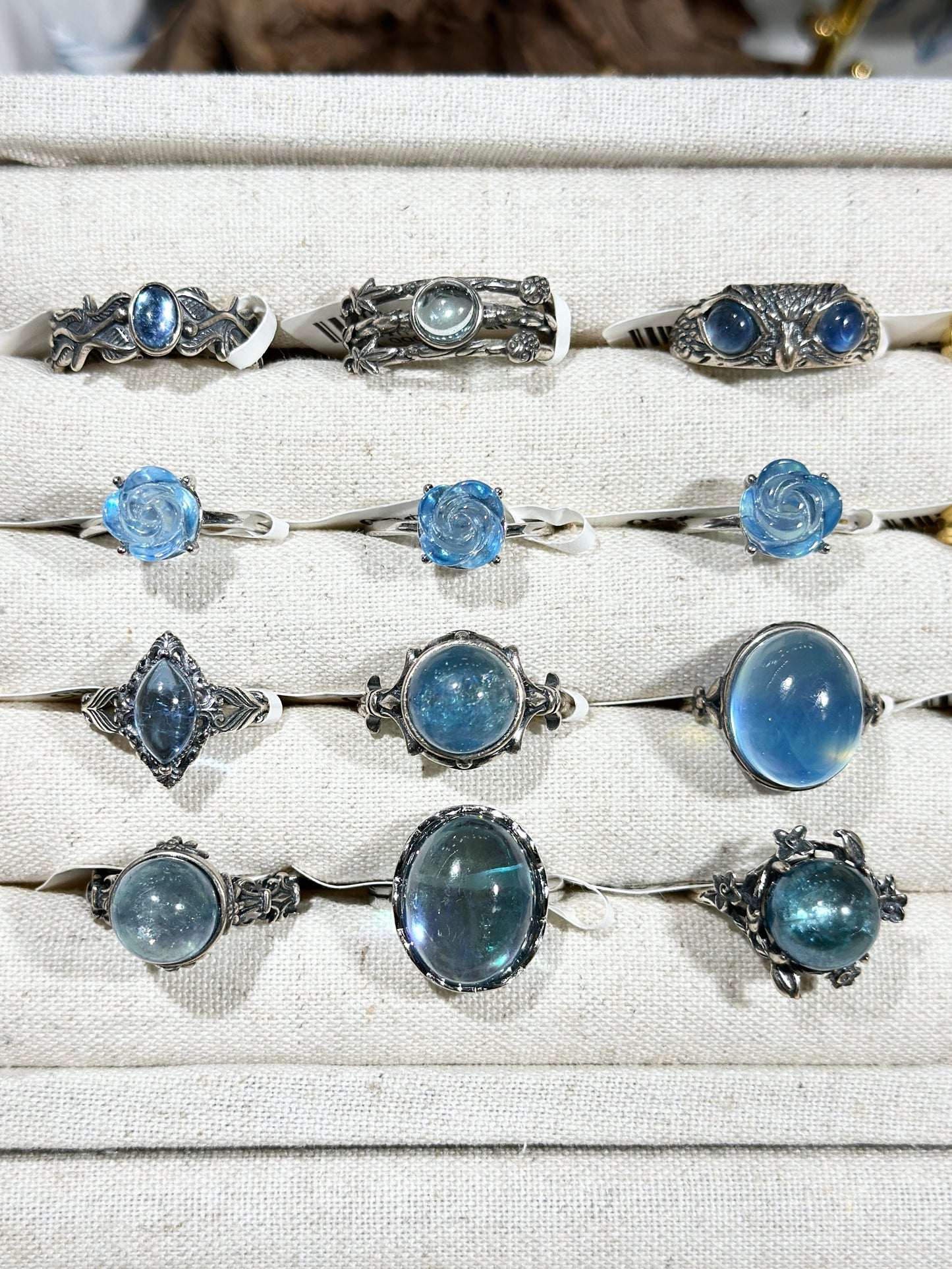 Aquamarine Ring S925 Silver