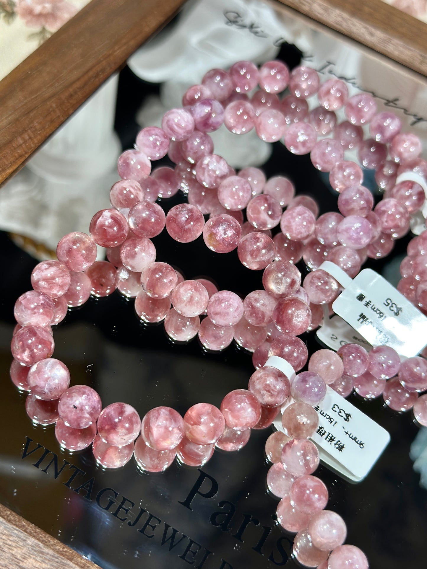 Pink Grandmother Quartz