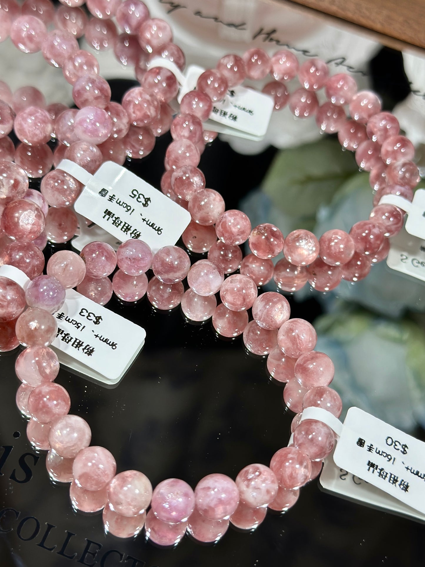 Pink Grandmother Quartz