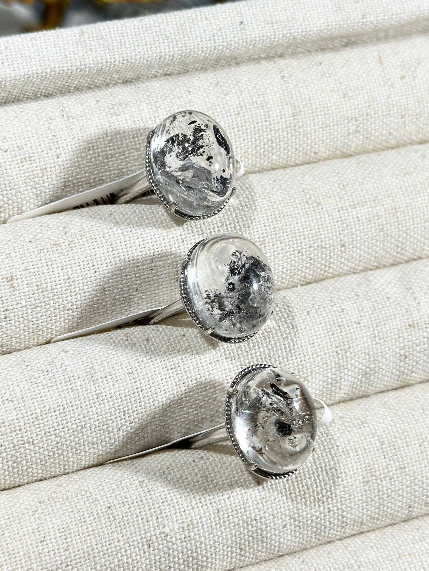 Black Shining Ring S925 Silver
