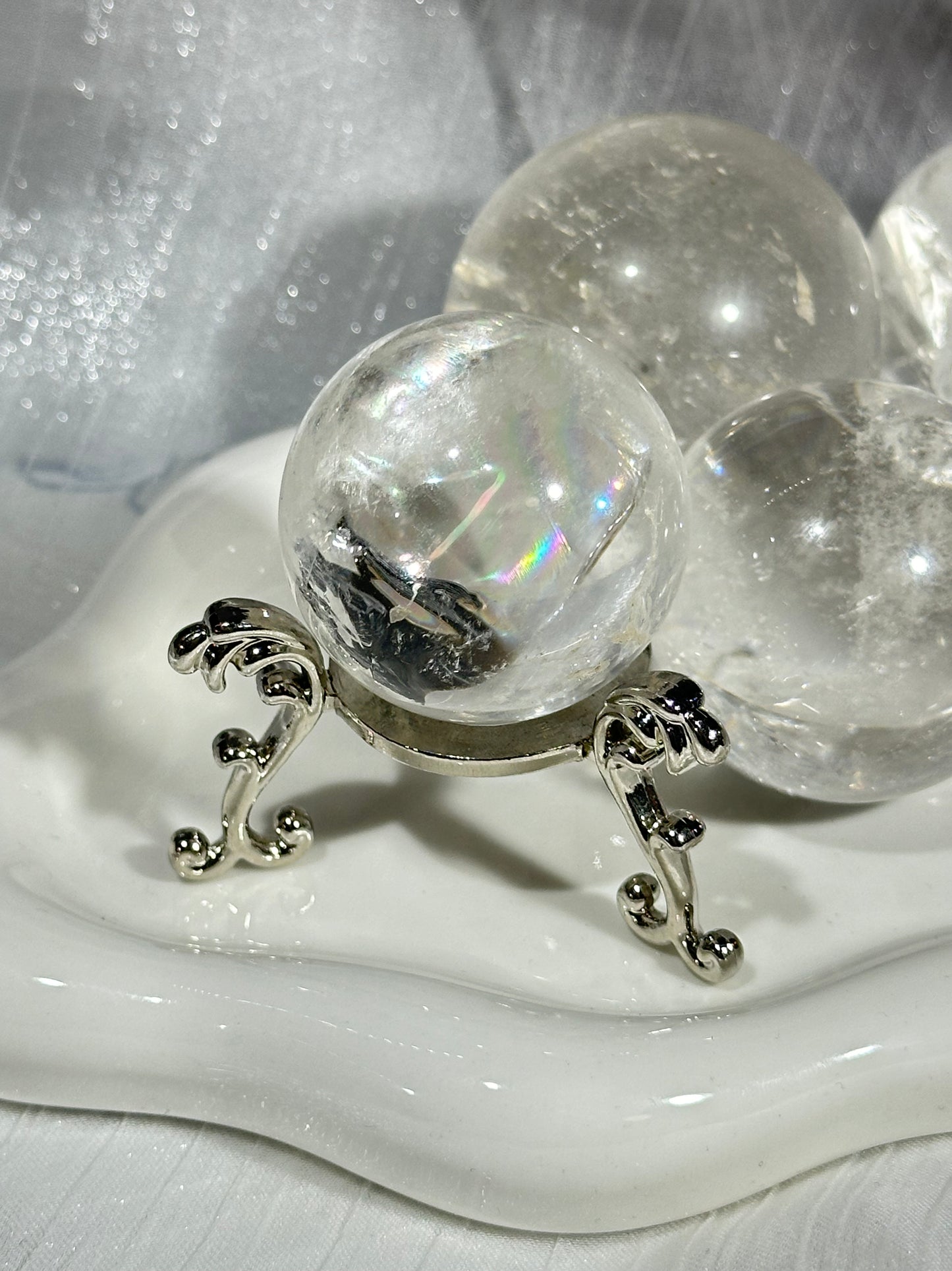 White Asai crystal ball