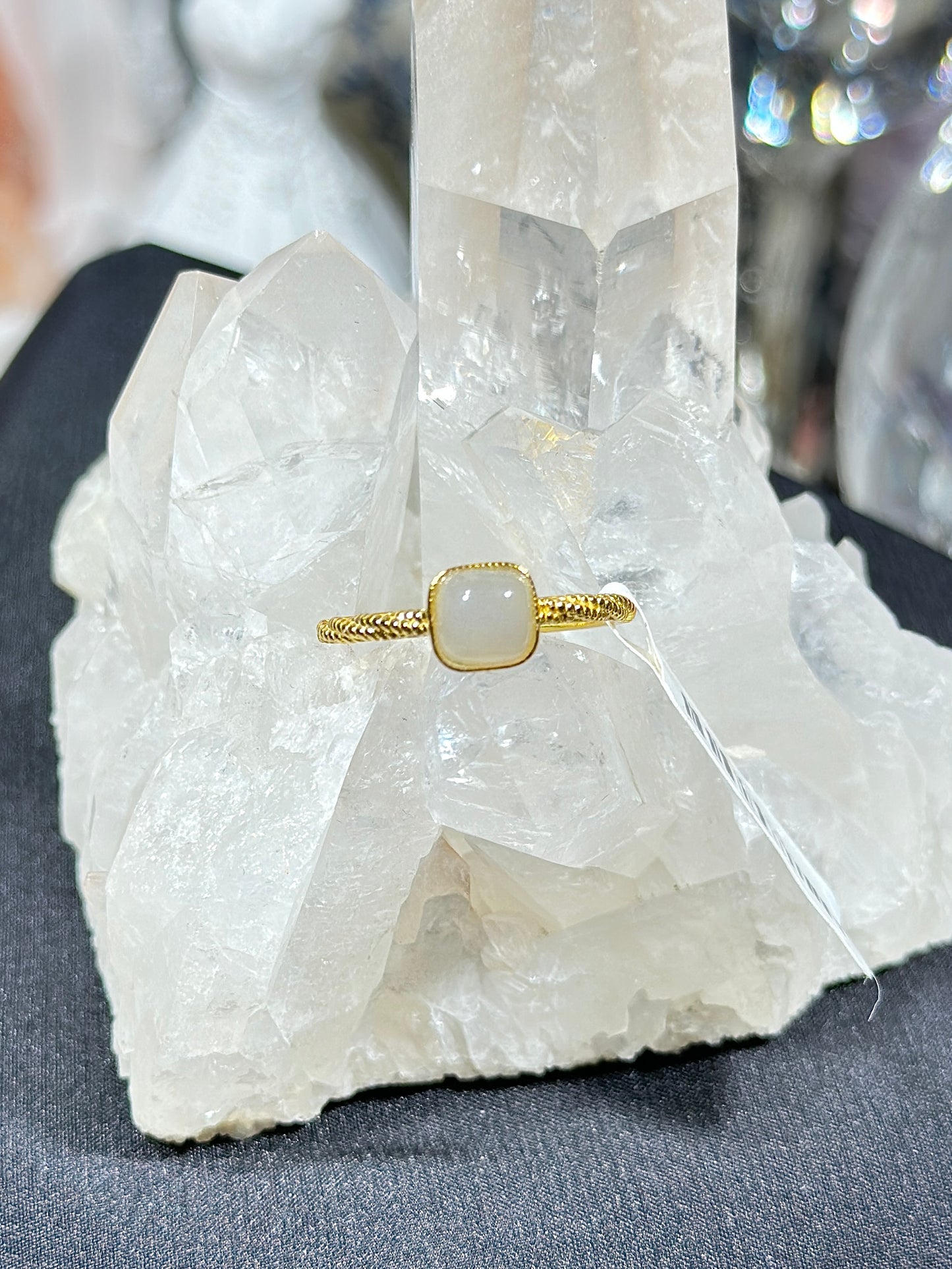 Hetian Jade S925 Silver Ring