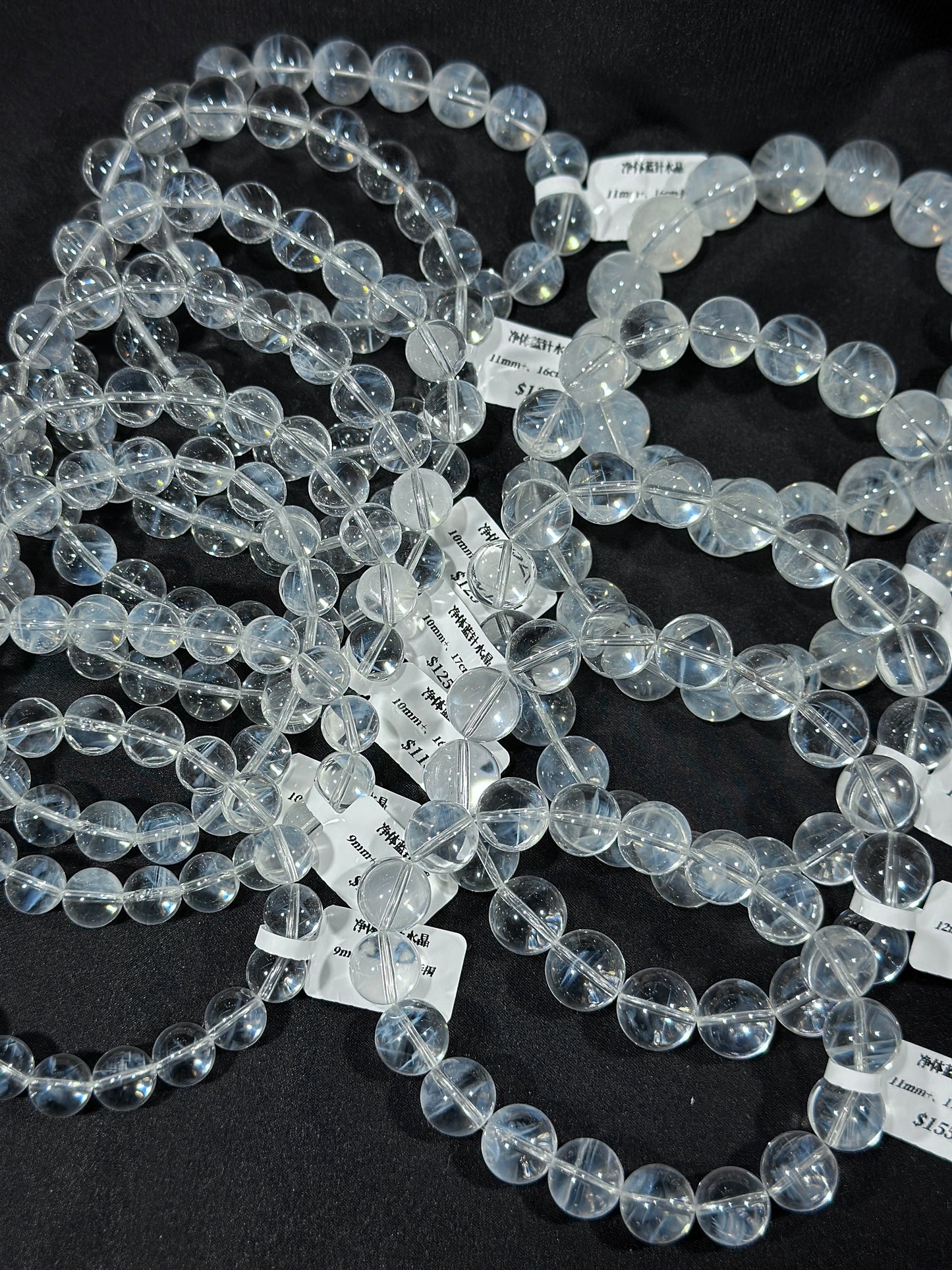 Pure blue needle crystal