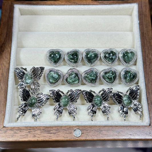 Green Dragon Crystal Butterfly｜Heart Magic Box