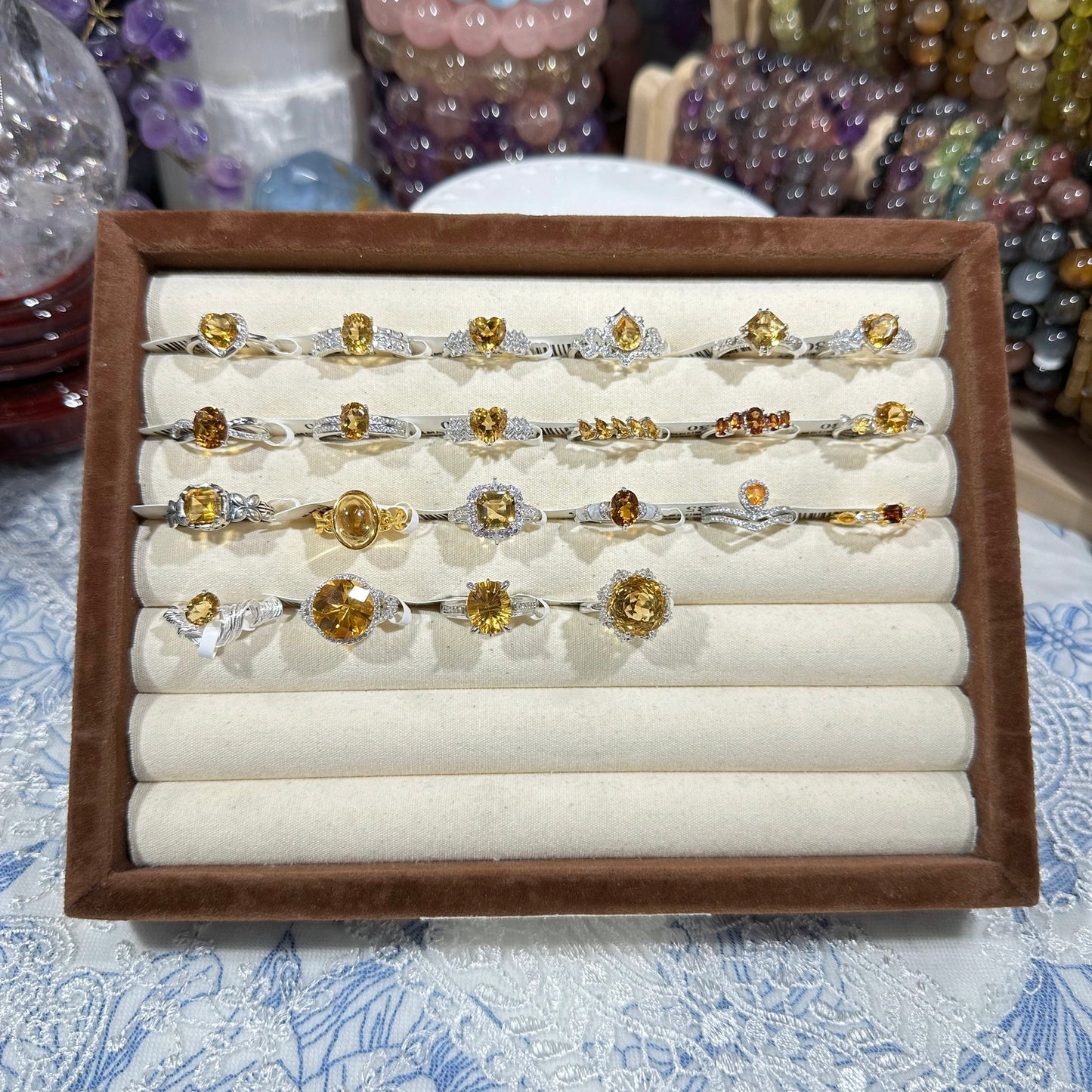 Citrine Ring S925 Silver