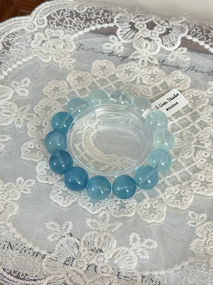 渐变色海蓝宝