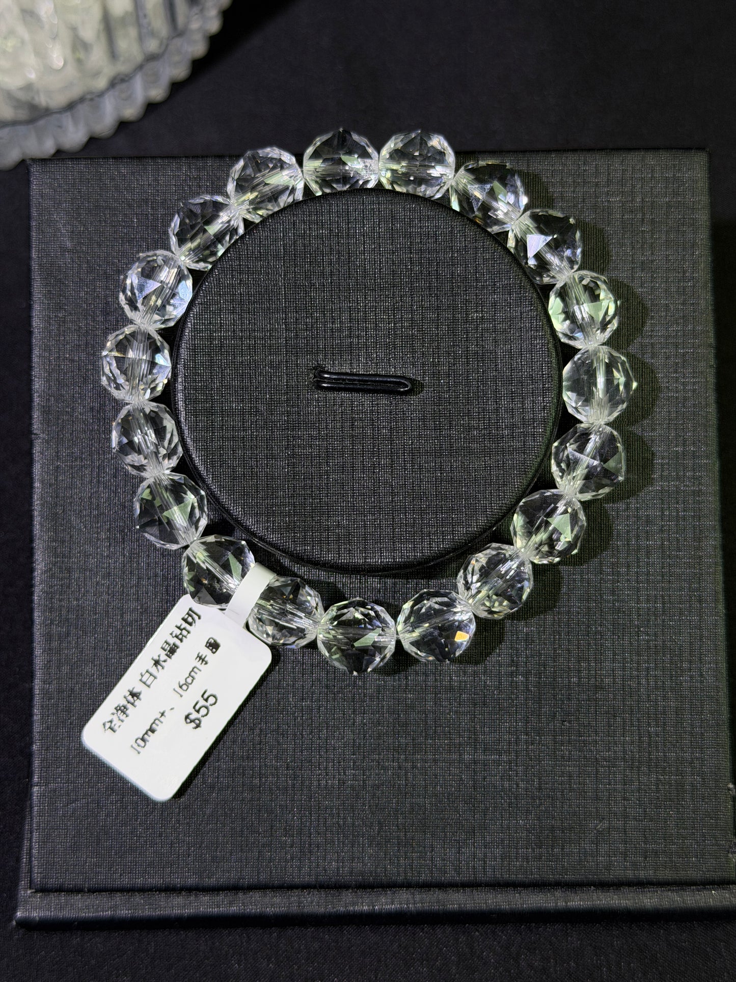 全净体白水晶钻切