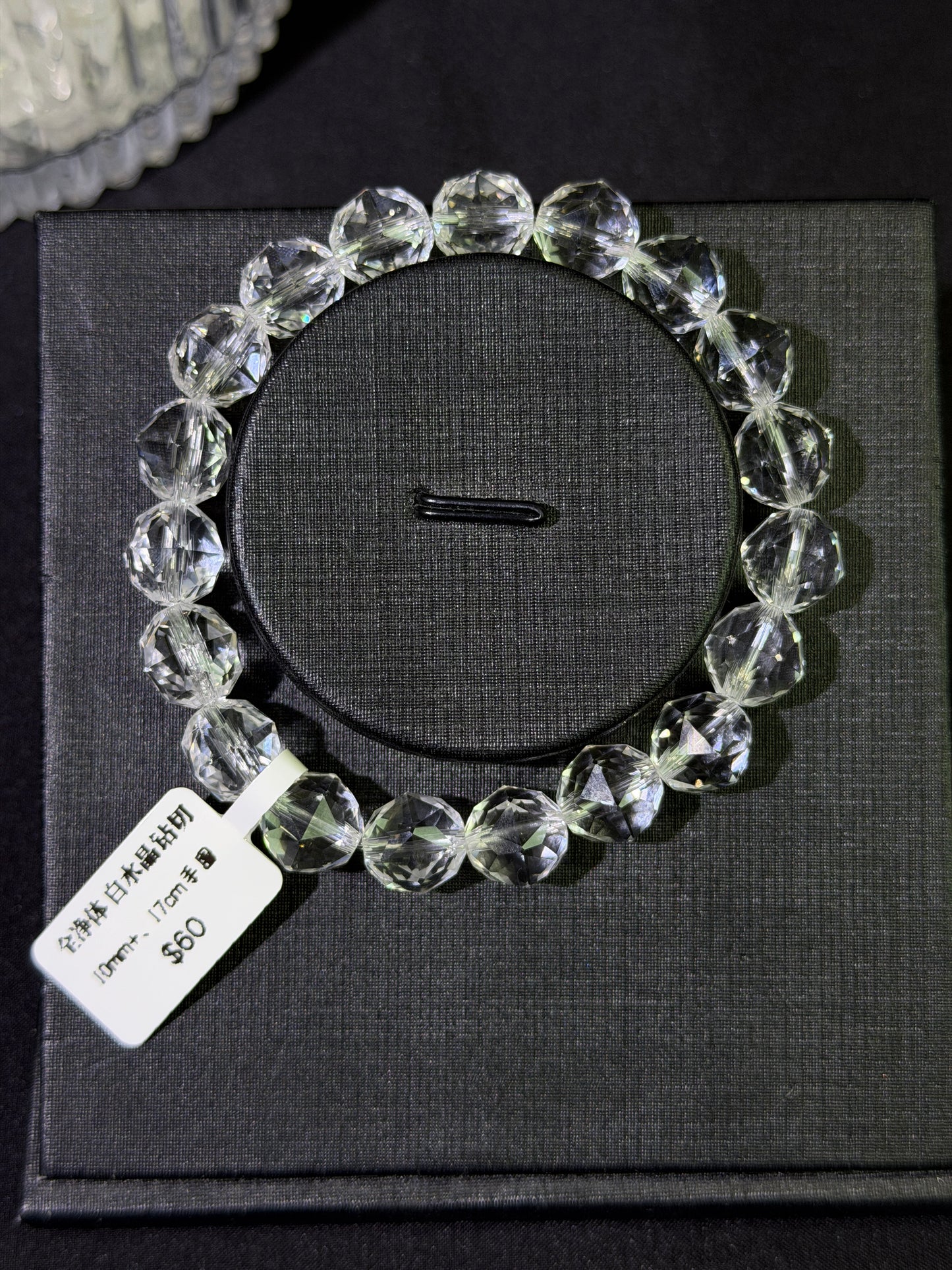 全净体白水晶钻切