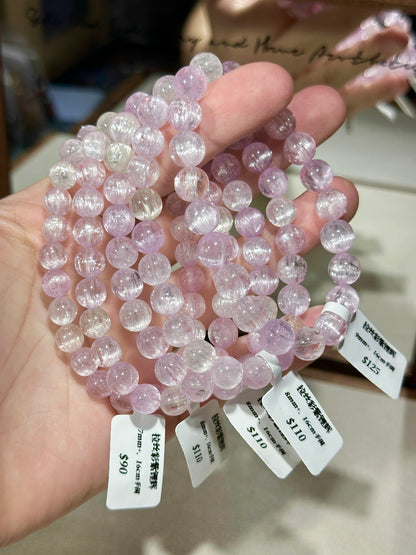 拉丝彩紫锂辉
