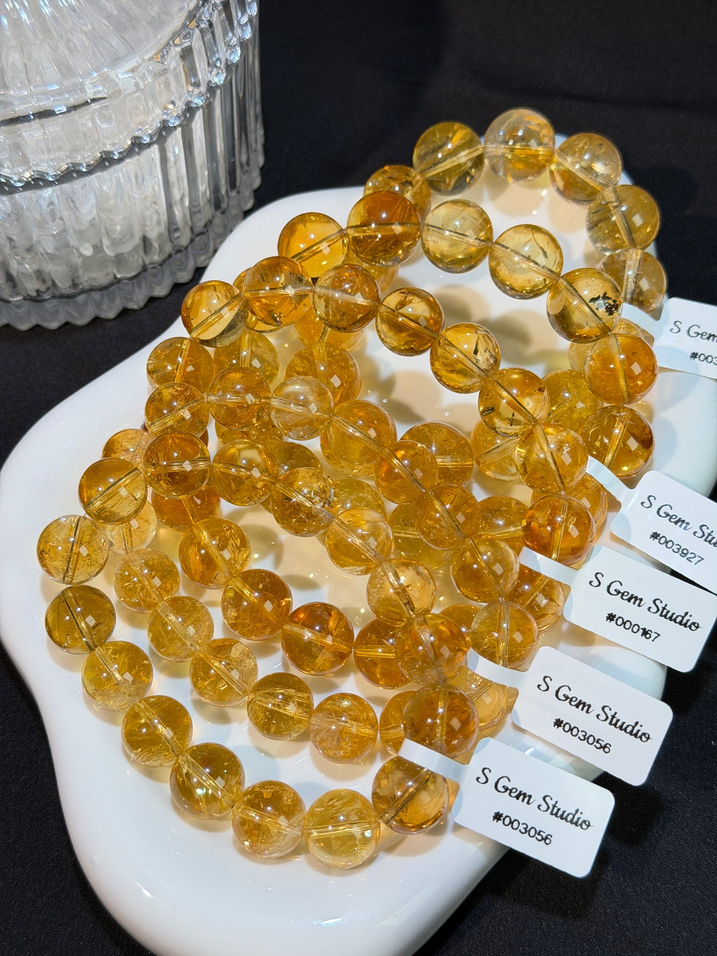 暴力黄阿塞黄水晶 11-15mm+