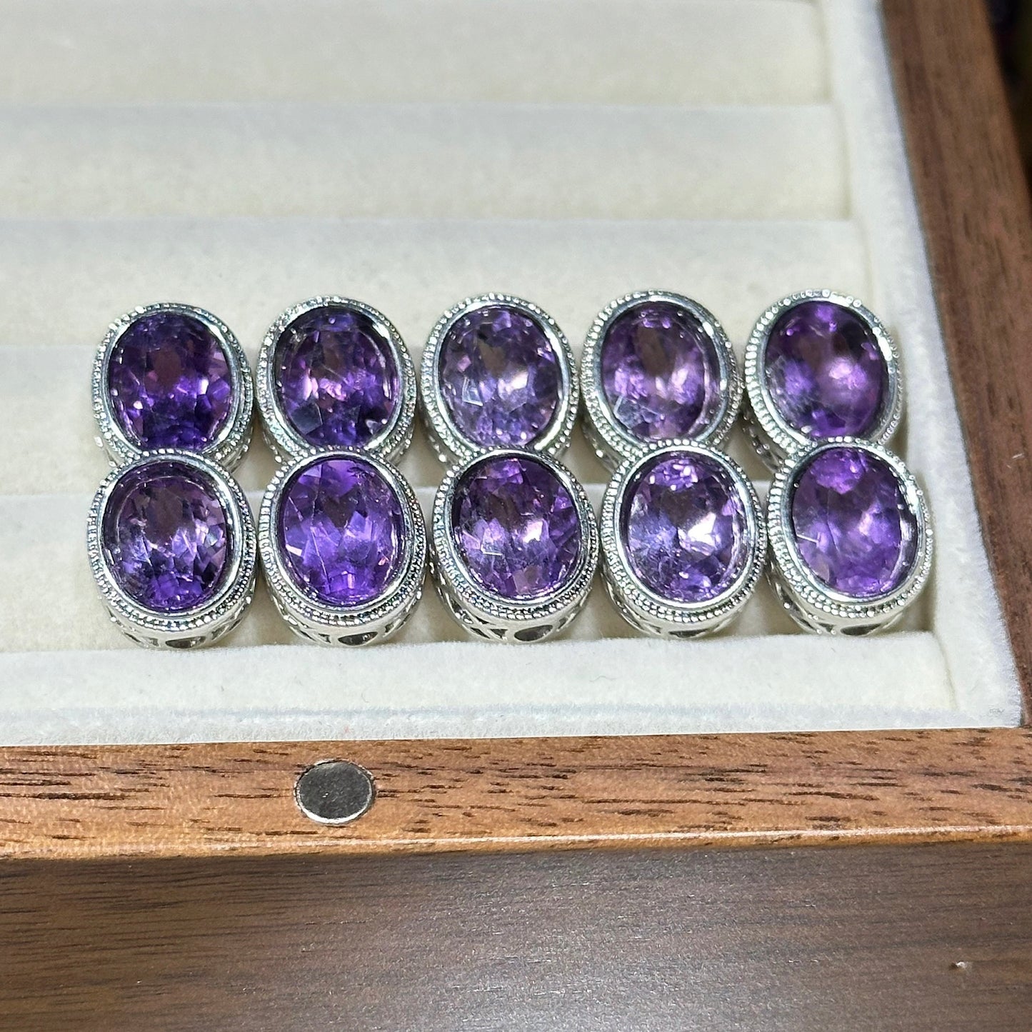 Amethyst Oval Magic Box