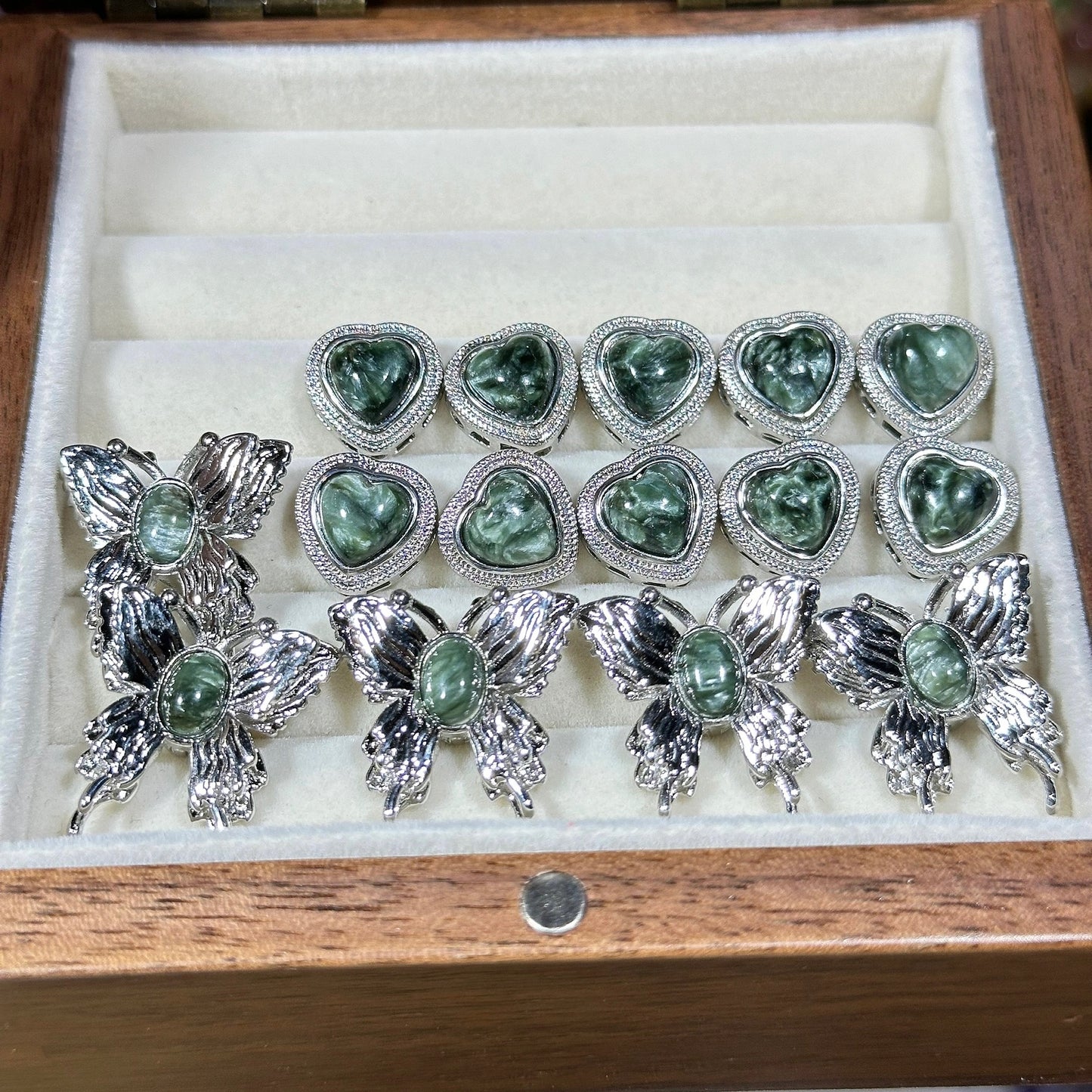 Green Dragon Crystal Butterfly｜Heart Magic Box