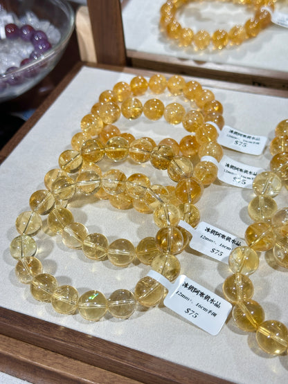 冰黄阿塞黄水晶