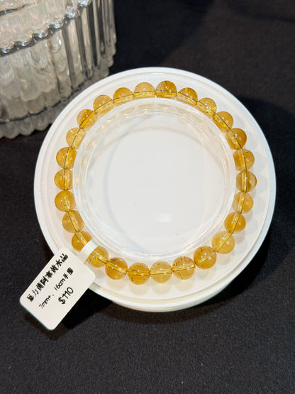 暴力黄阿塞黄水晶 7-10mm+