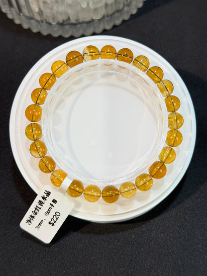 净体金红巴西黄水晶