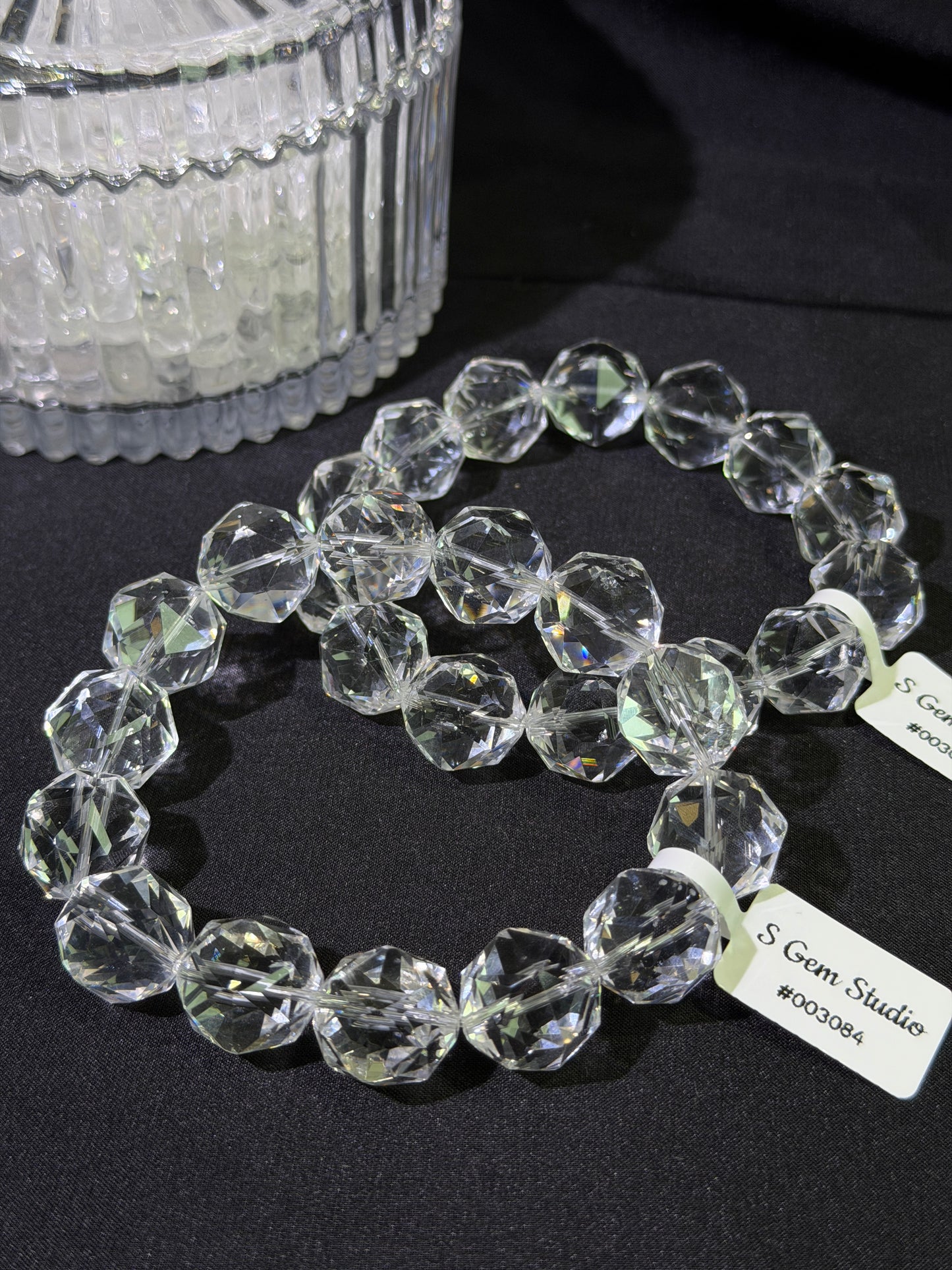 近净体白水晶钻切