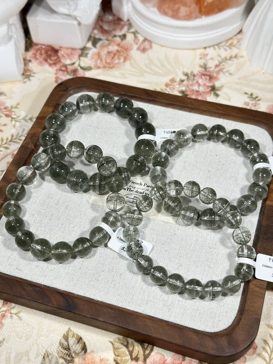 千层绿幽灵水晶