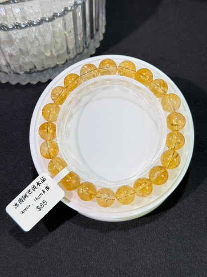 冰黄阿塞黄水晶