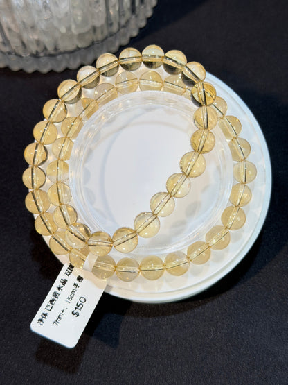 净体巴西黄水晶多圈