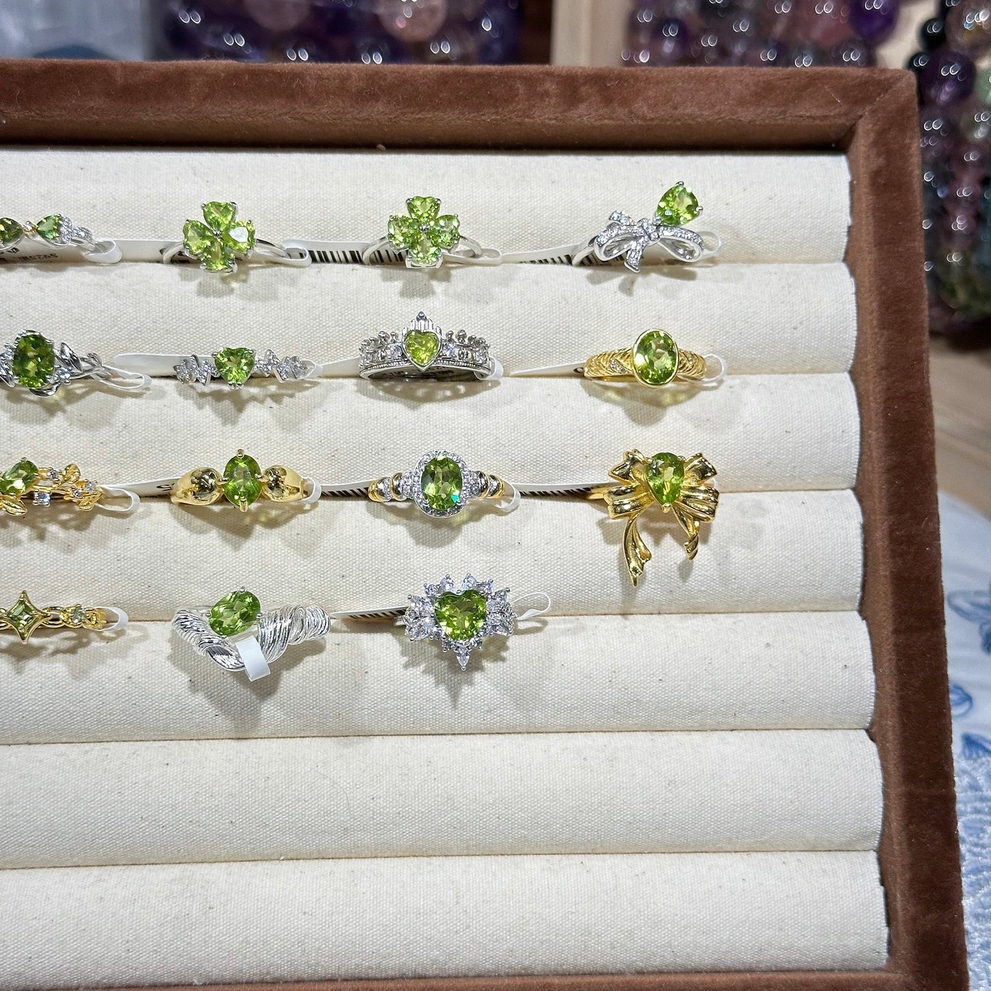 Peridot Ring S925 Silver