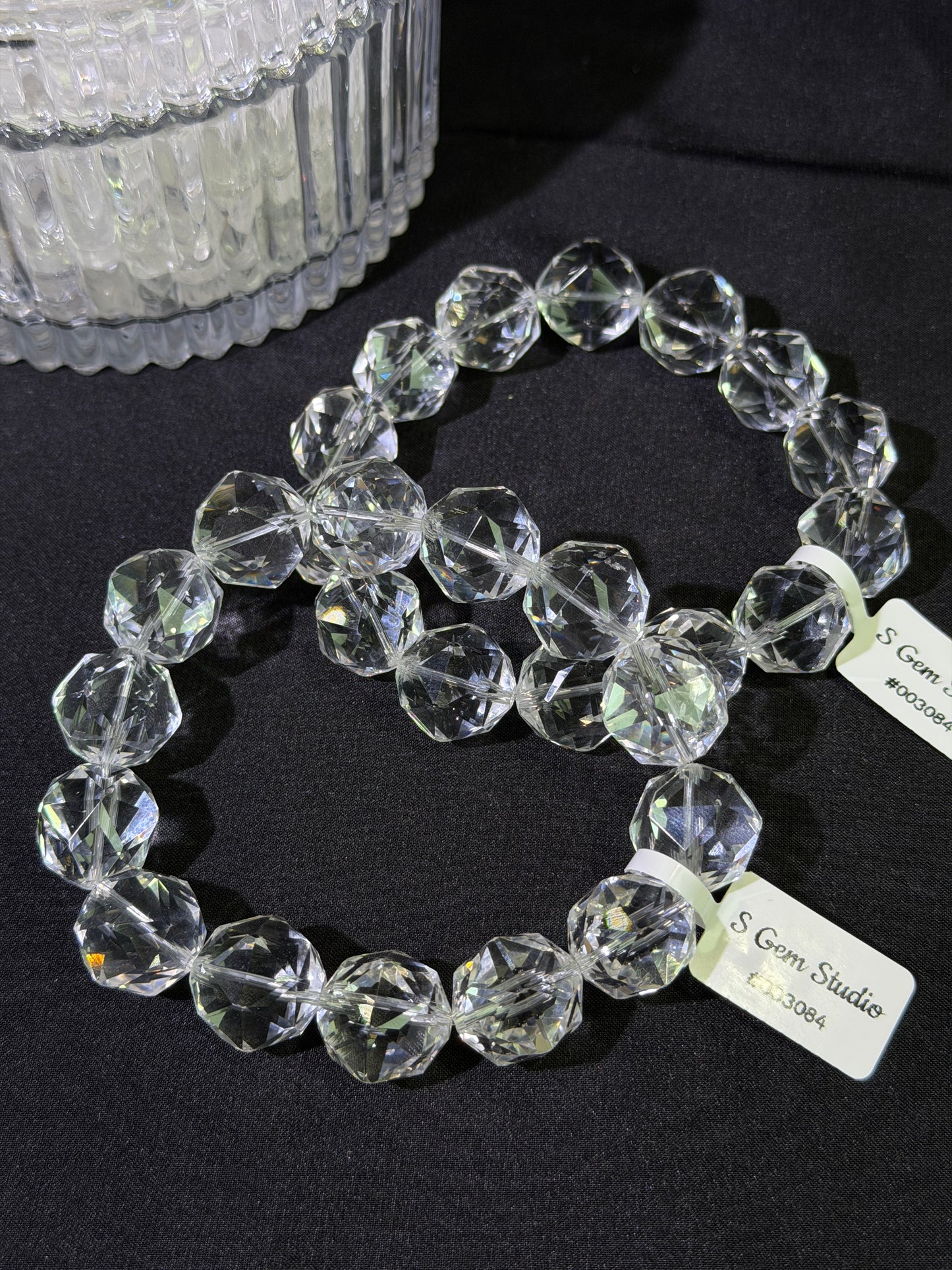 近净体白水晶钻切