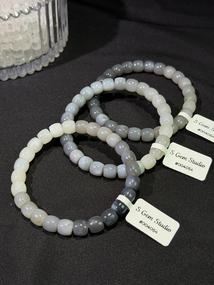 渐变烟紫和田玉直切